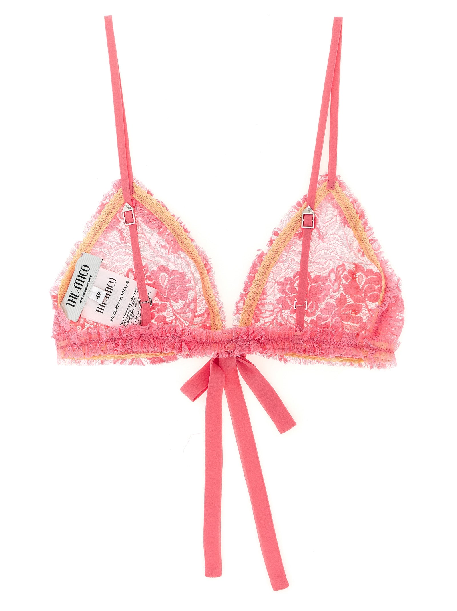 Multicolor Polyamide Bra