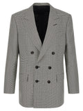 Bicolor Silk Blazer
