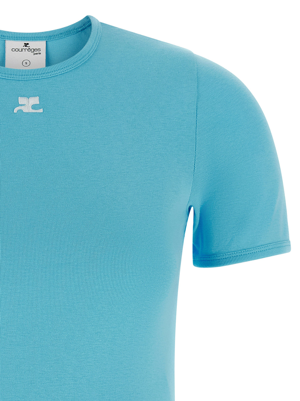 Blue Cotton T-Shirt