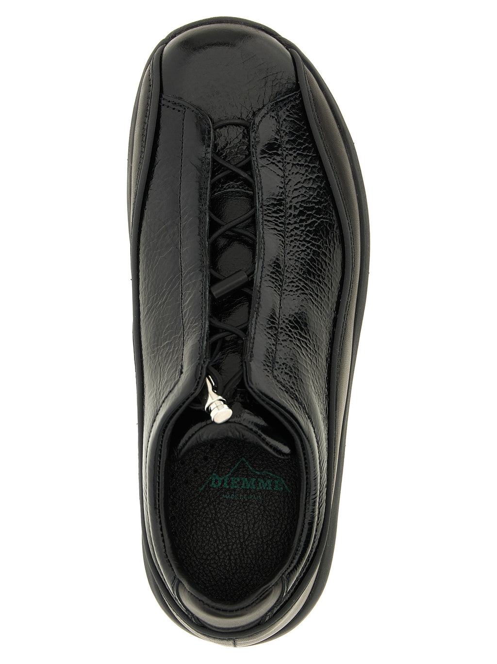 Black Cowhide Sneakers