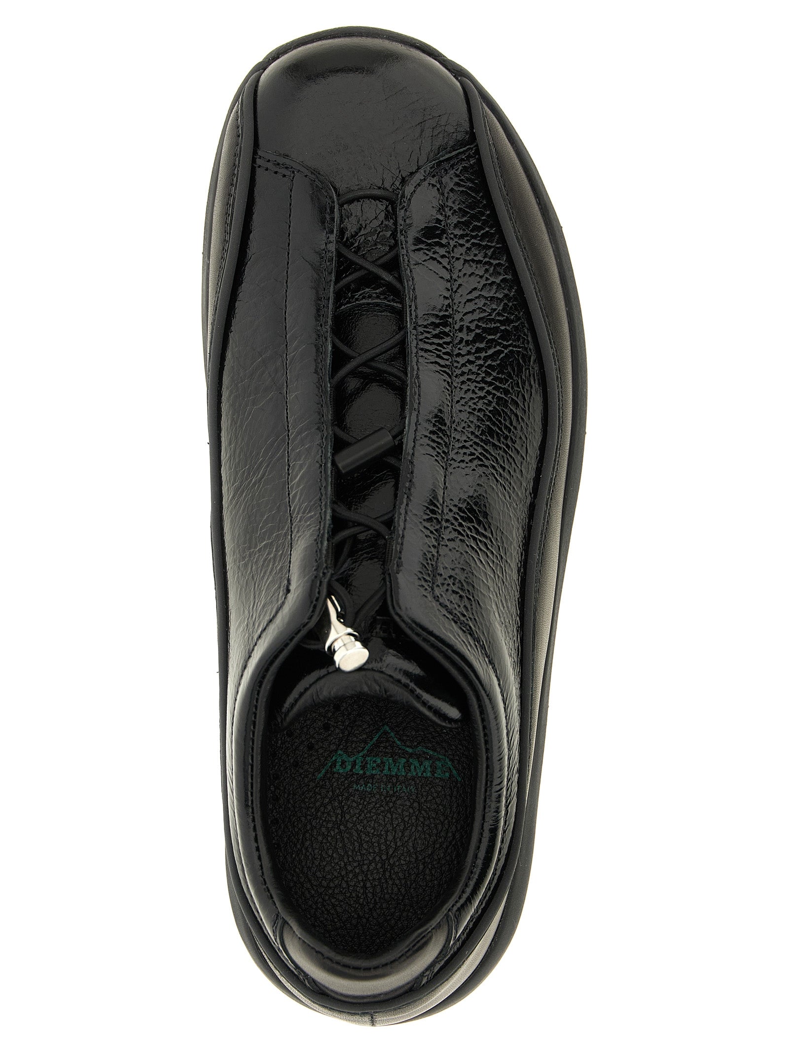 Black Cowhide Sneakers