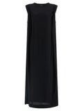 Black Cotton Long Dress