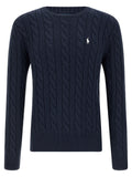 Blue Cotton Cardigan