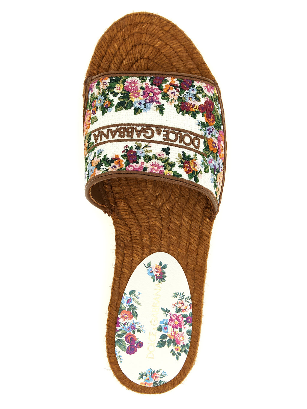 Multicolor Lamb Leather Slides