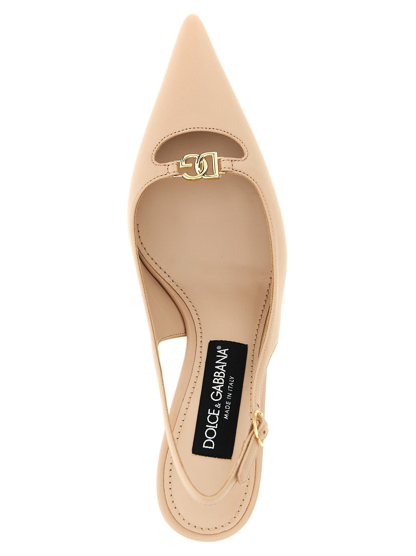 Multicolor Lamb Leather Mid Heel Pumps