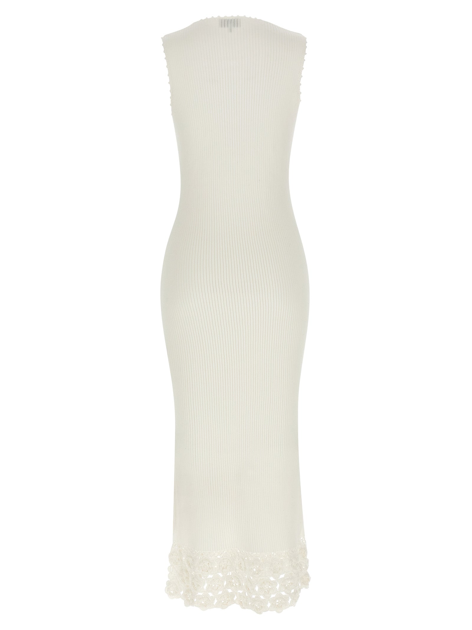 White Organic Cotton Long Dress