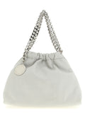 Gray Polyester Handbag