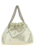 Bicolor Polyester Handbag