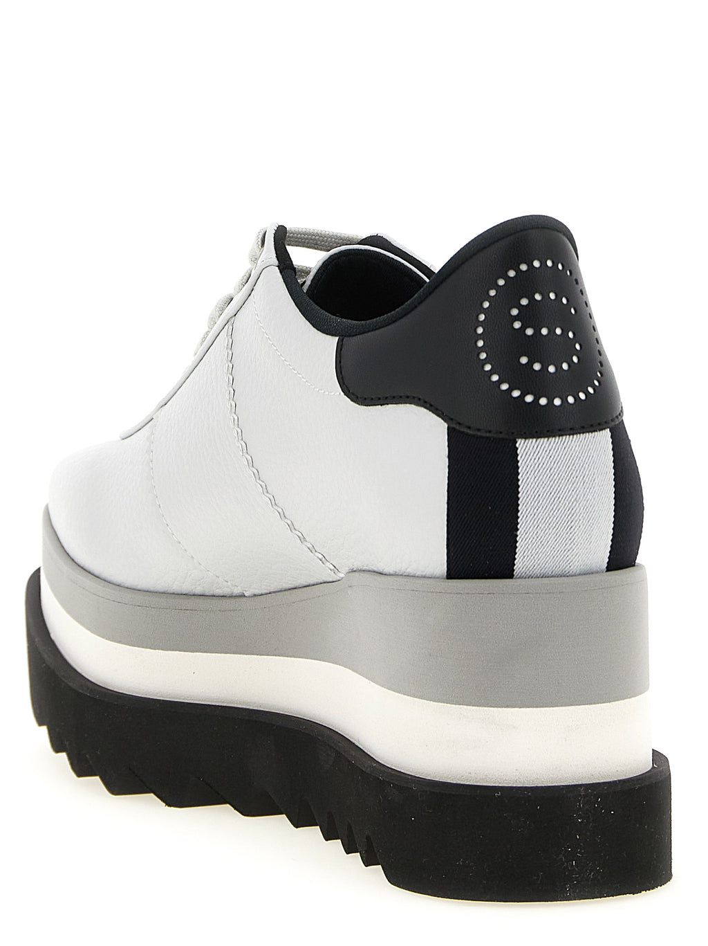 Gray Polyethylene Wedge Sandals