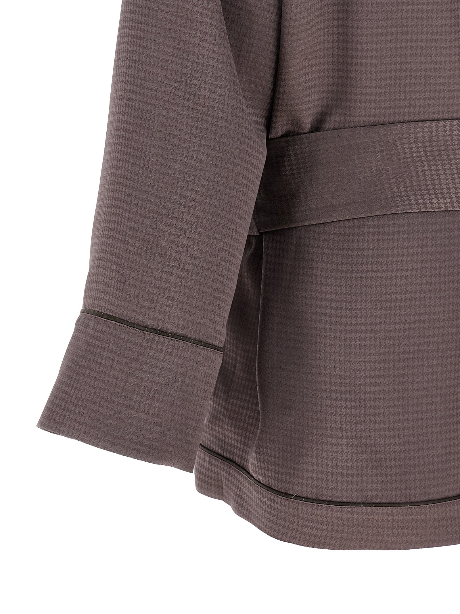 Purple Viscose Blazer