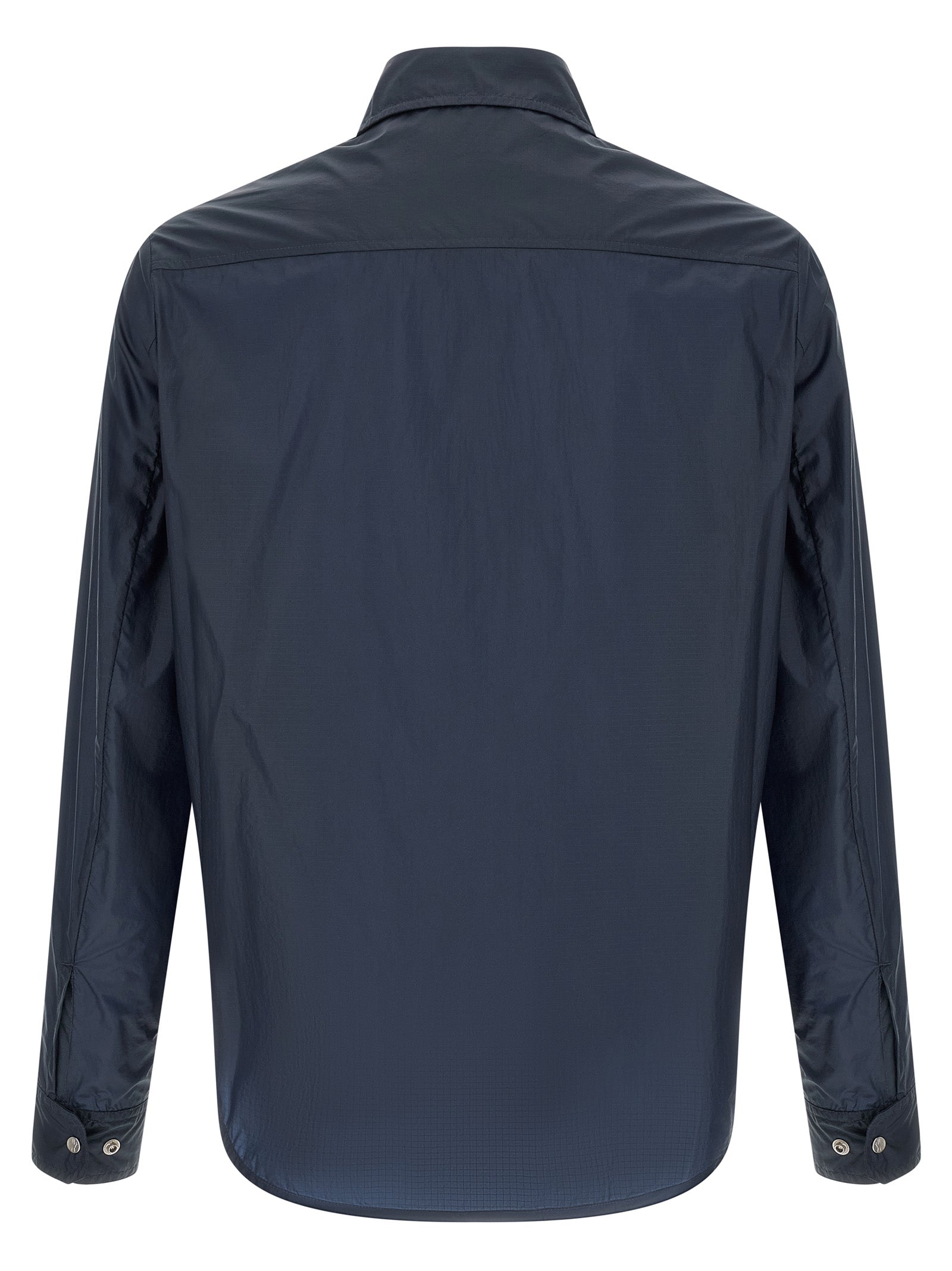 Blue Polyamide Blouse