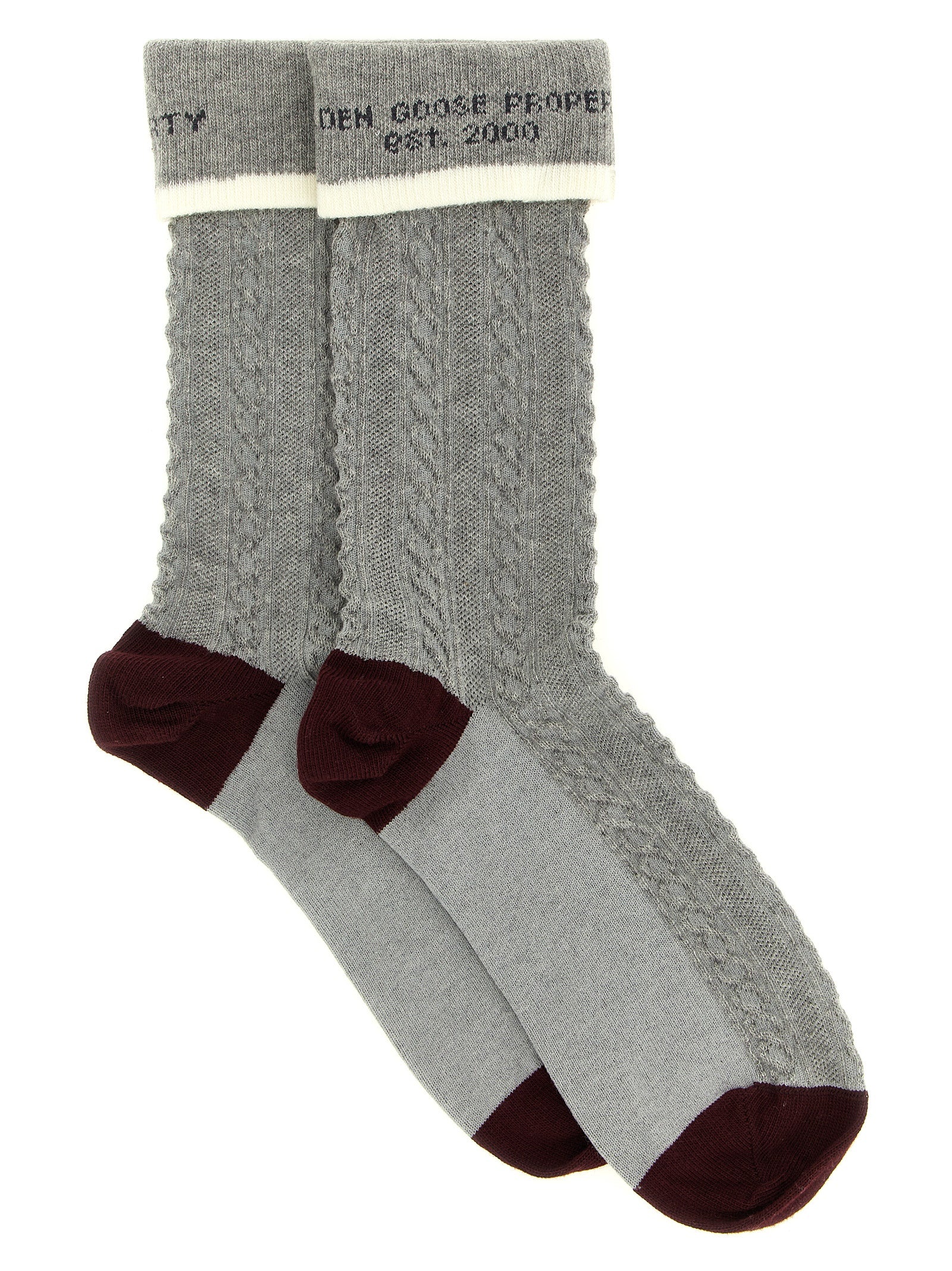 Gray Cotton Socks
