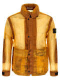 Orange Polyamide Shell Jacket