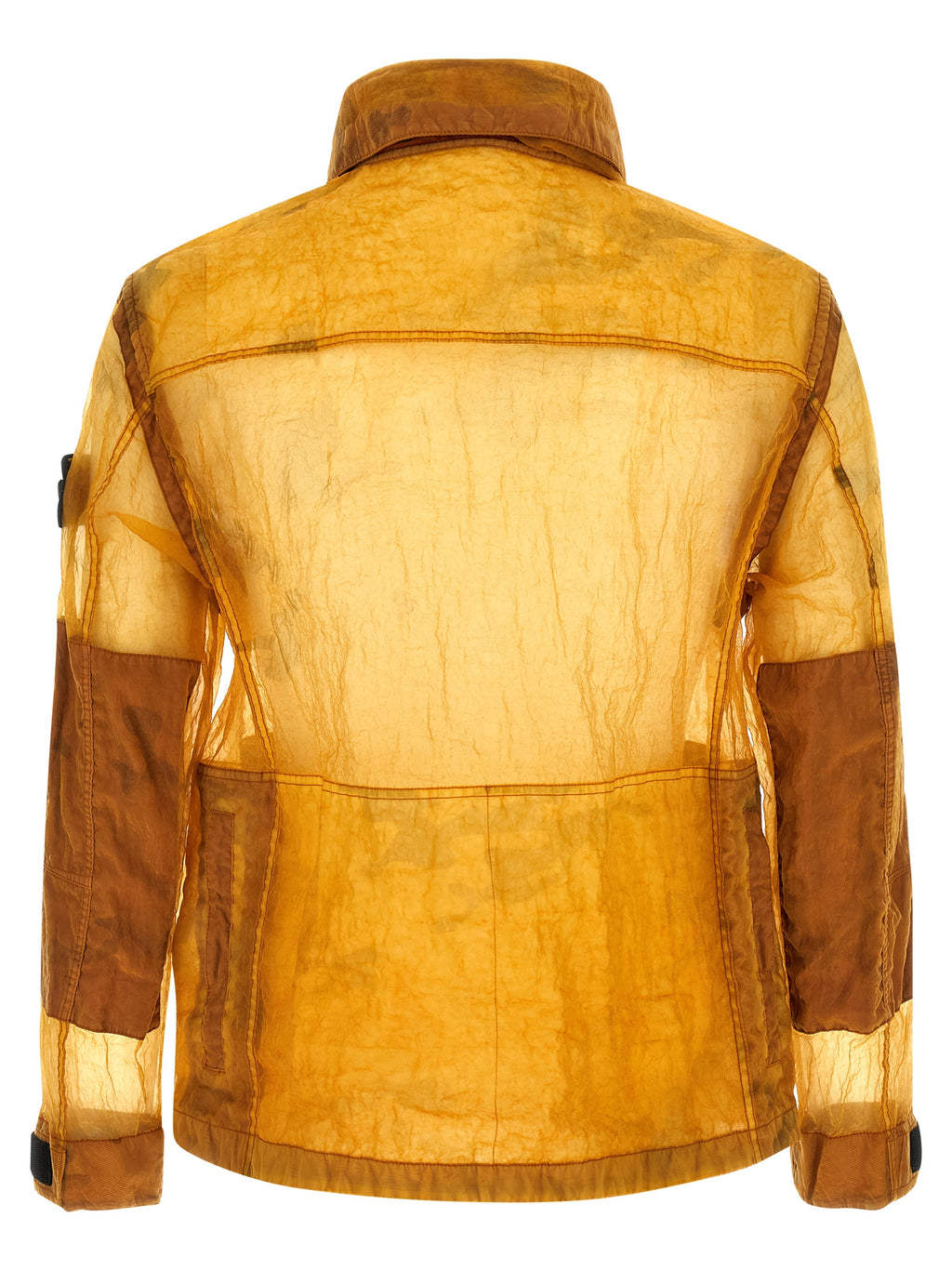 Orange Polyamide Shell Jacket