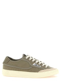 Bicolor Canvas Low Top Sneakers