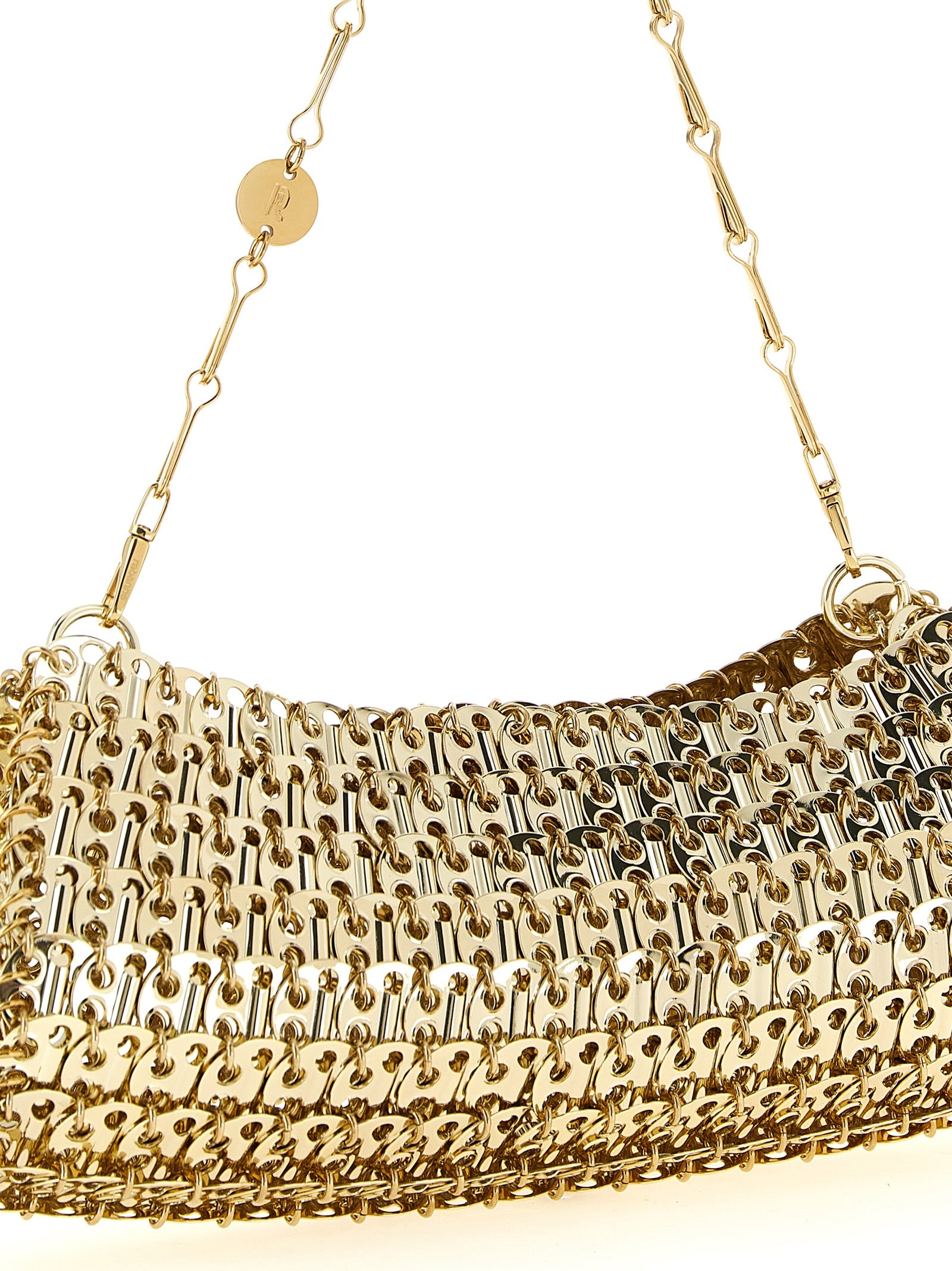 Gold Brass Clutch Bag