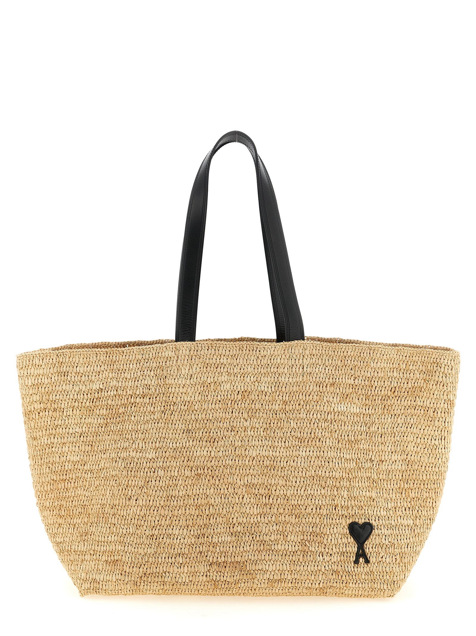 Beige Calfskin Tote Bag