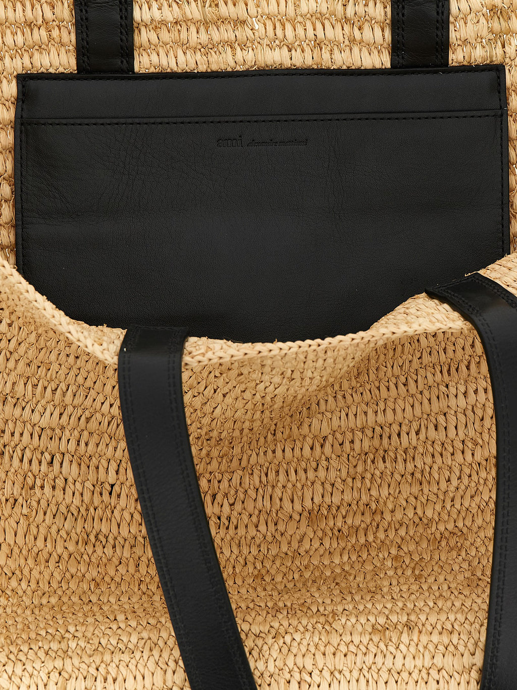 Beige Calfskin Tote Bag