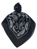 Blue Cotton Foulard