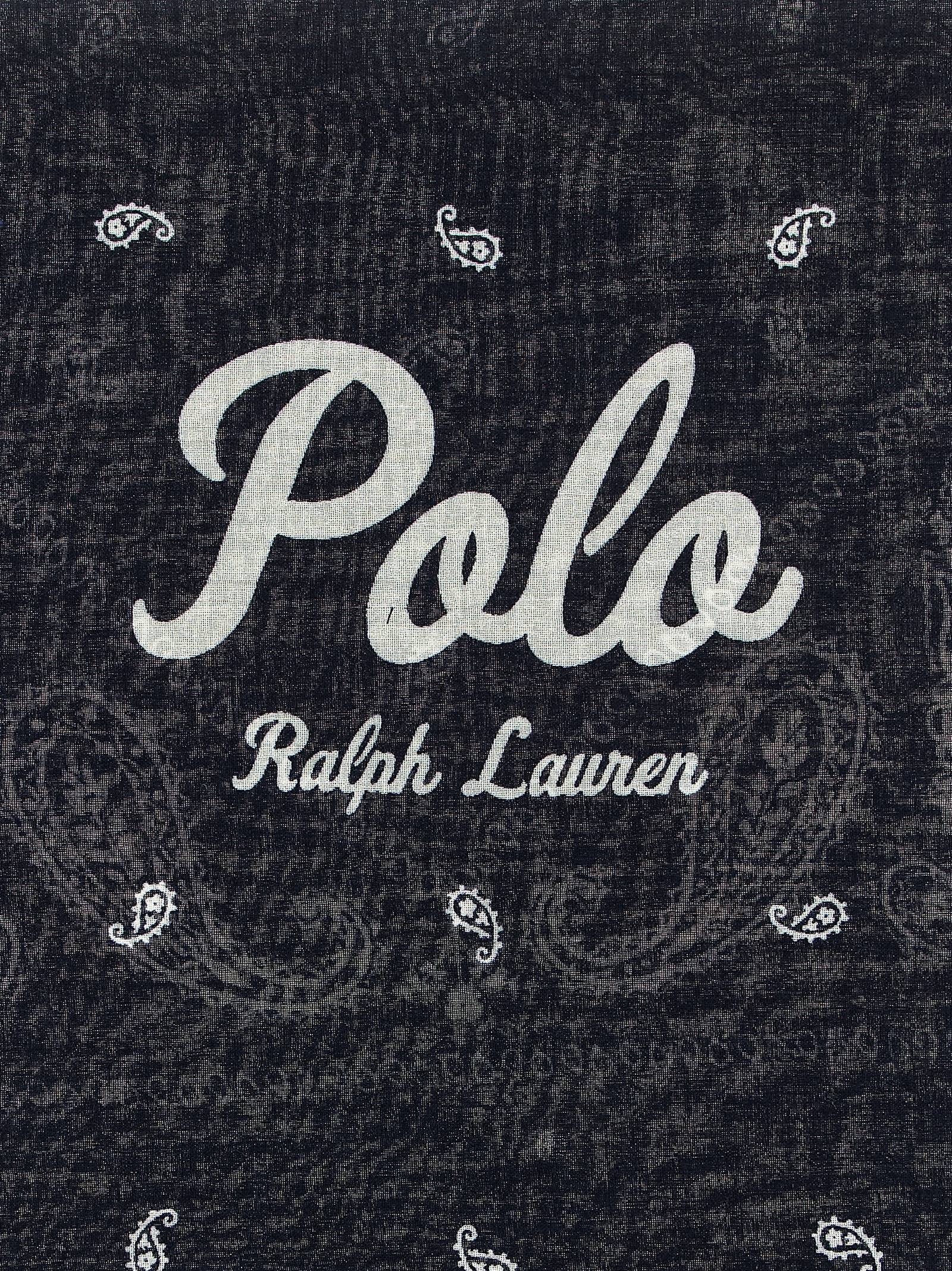 Blue Cotton Foulard