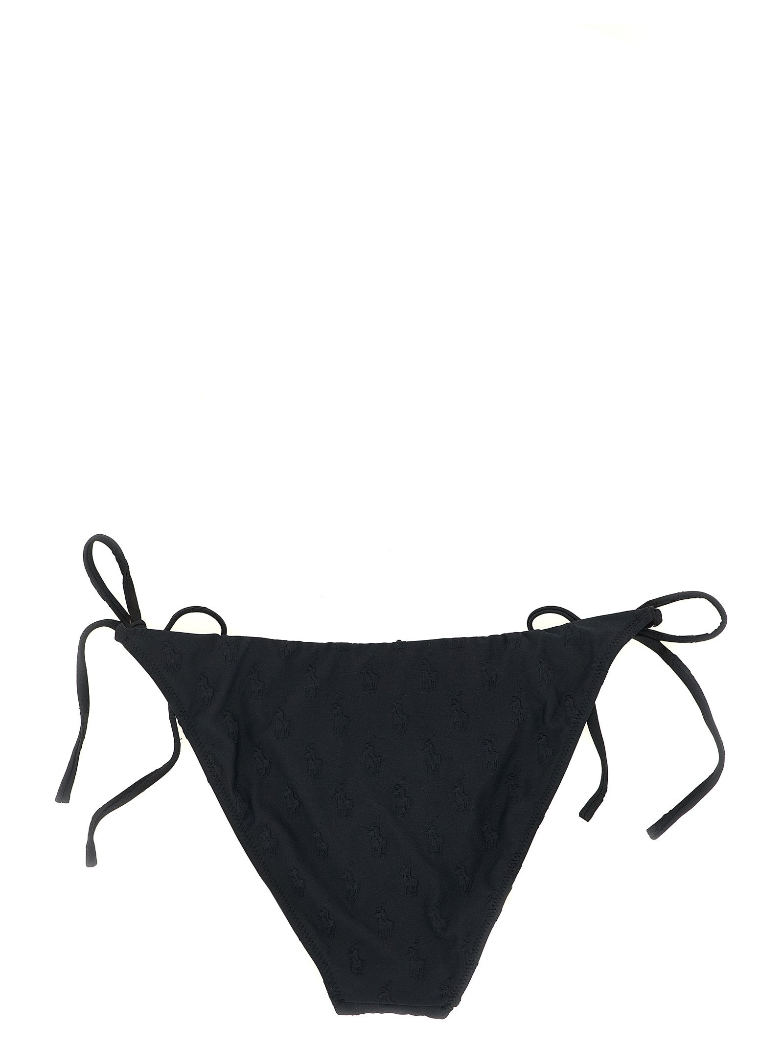 Black Recycled Polyester Bikini