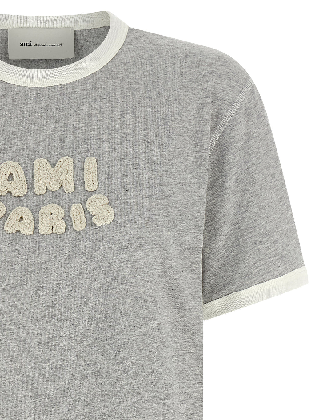 Gray Cotton T-Shirt