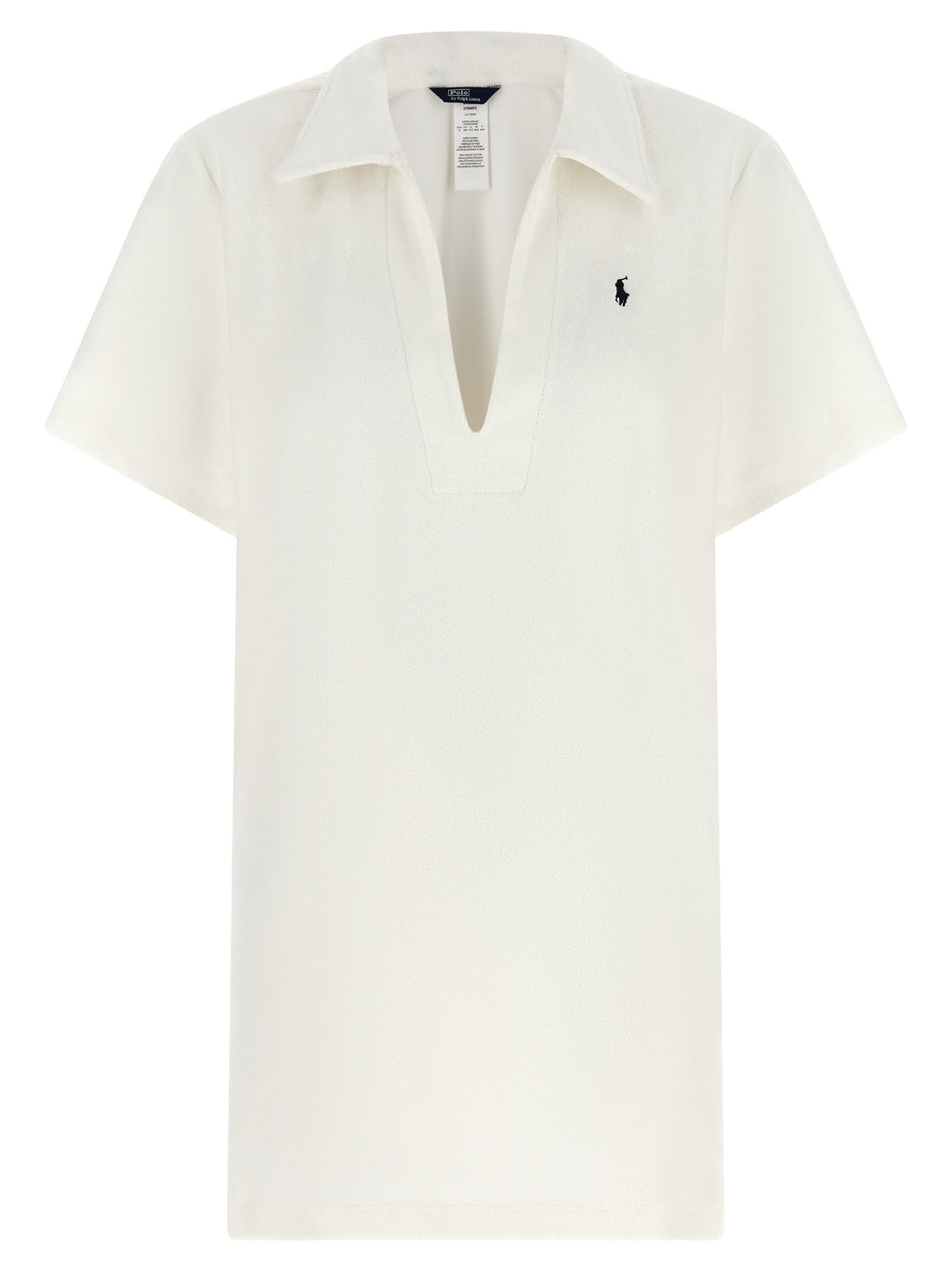 White Organic Cotton Short Dress