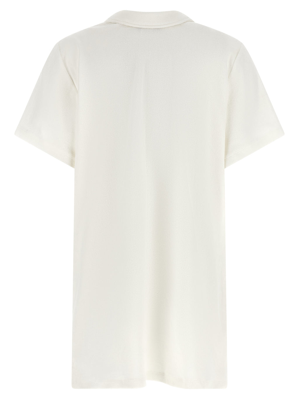 White Organic Cotton Short Dress