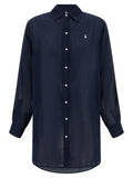 Blue Organic Cotton Blouse