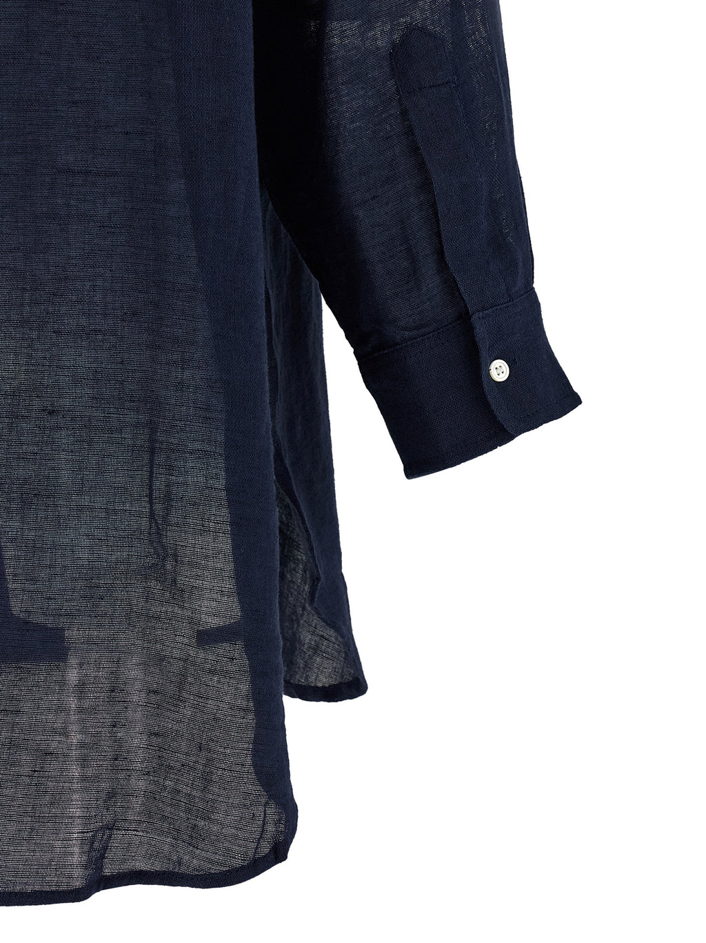 Blue Organic Cotton Blouse