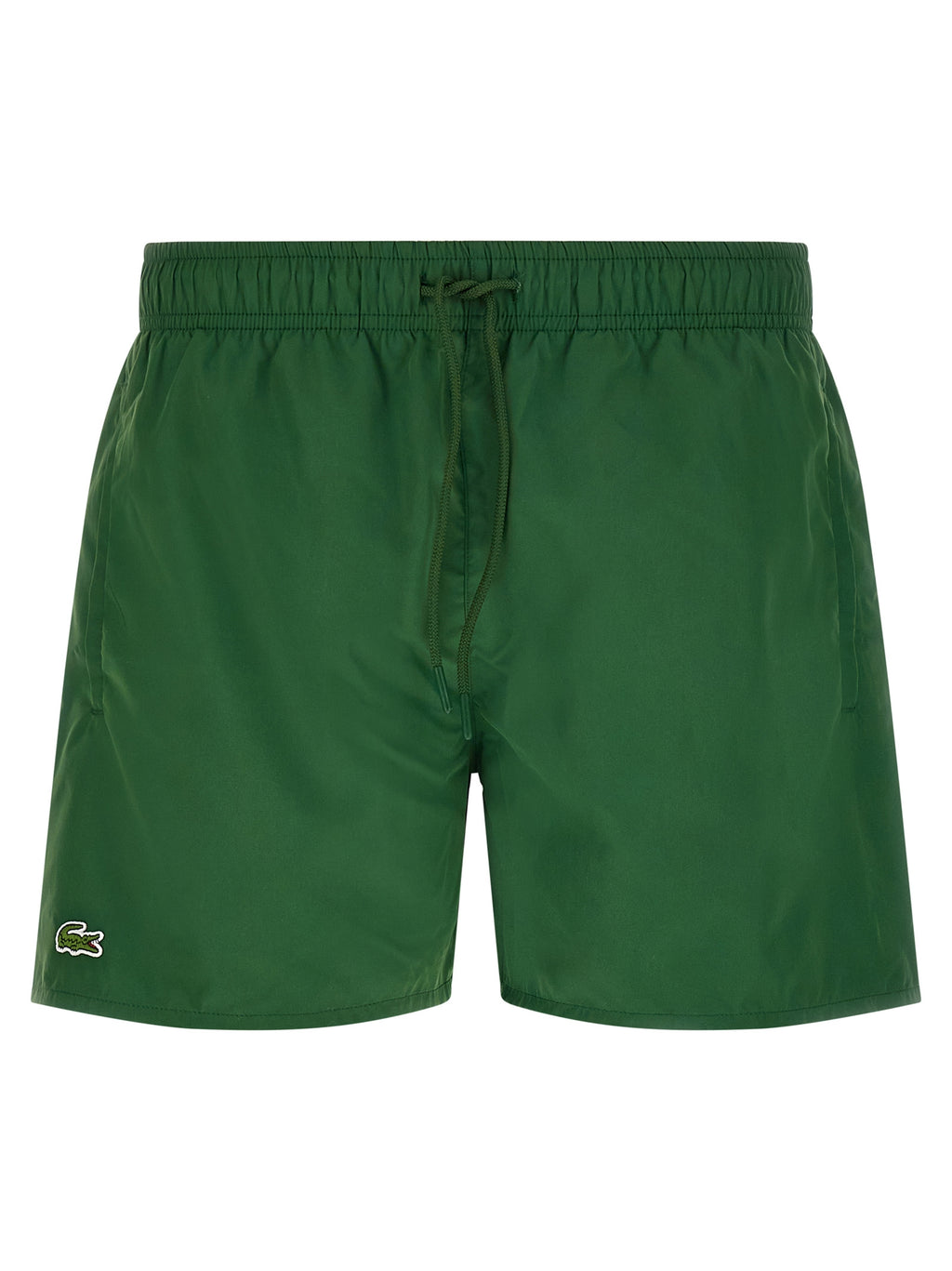 Bicolor Polyester Swim Shorts