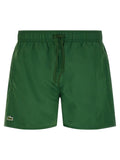 Bicolor Polyester Swim Shorts