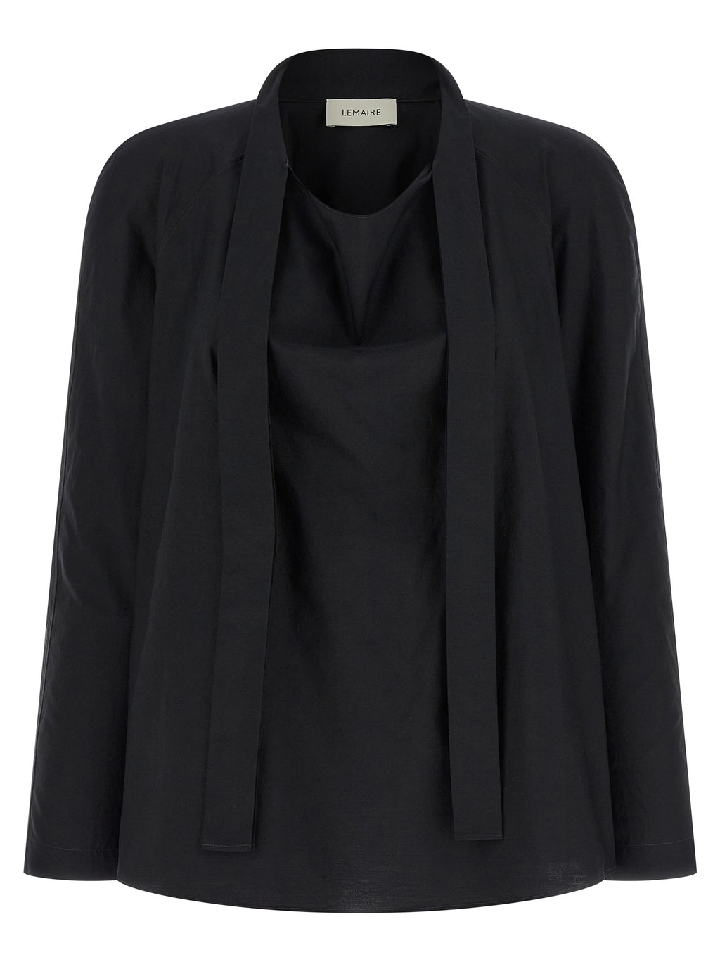 Black Cotton Blouse