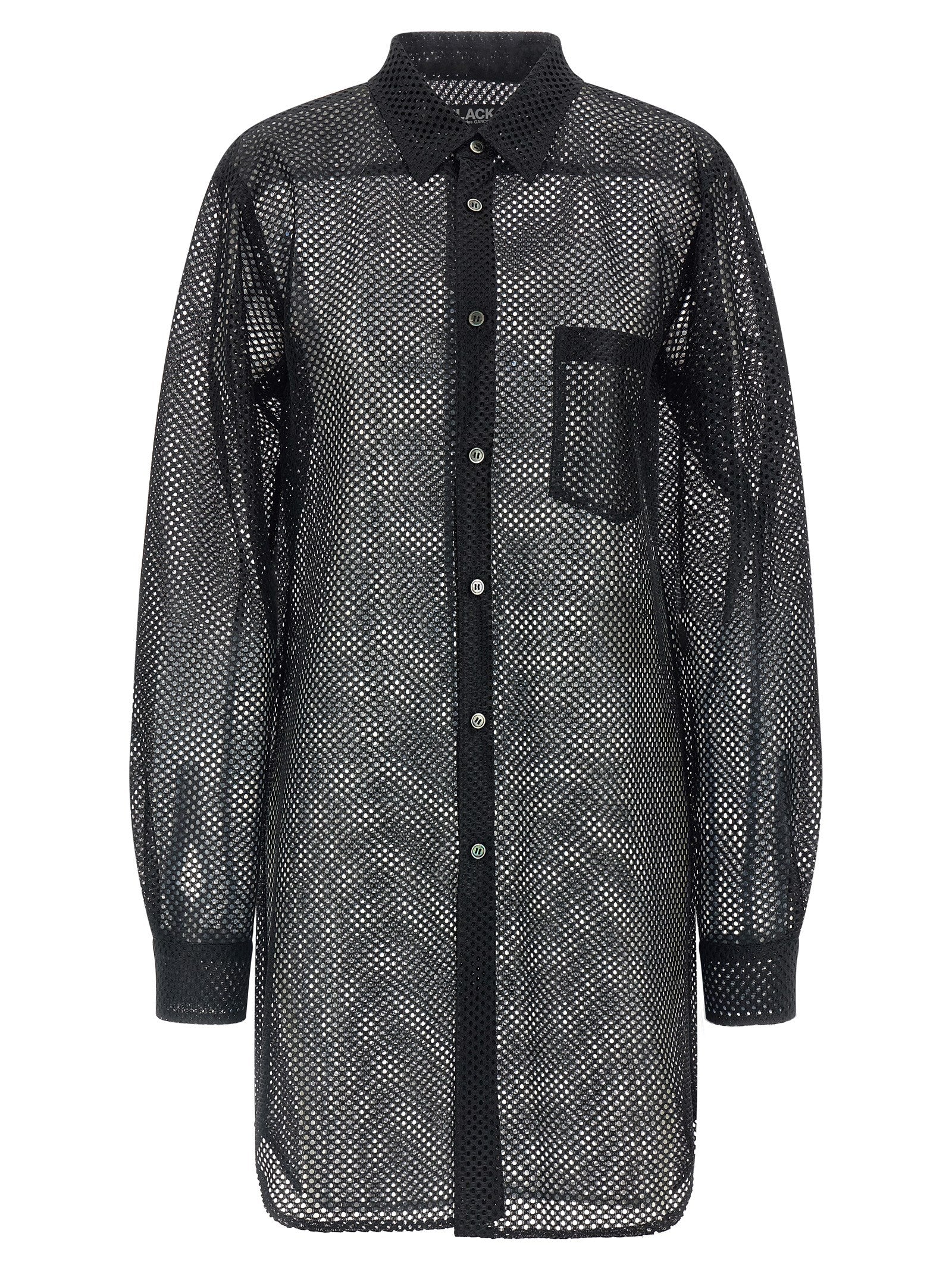 Black Polyester Blouse