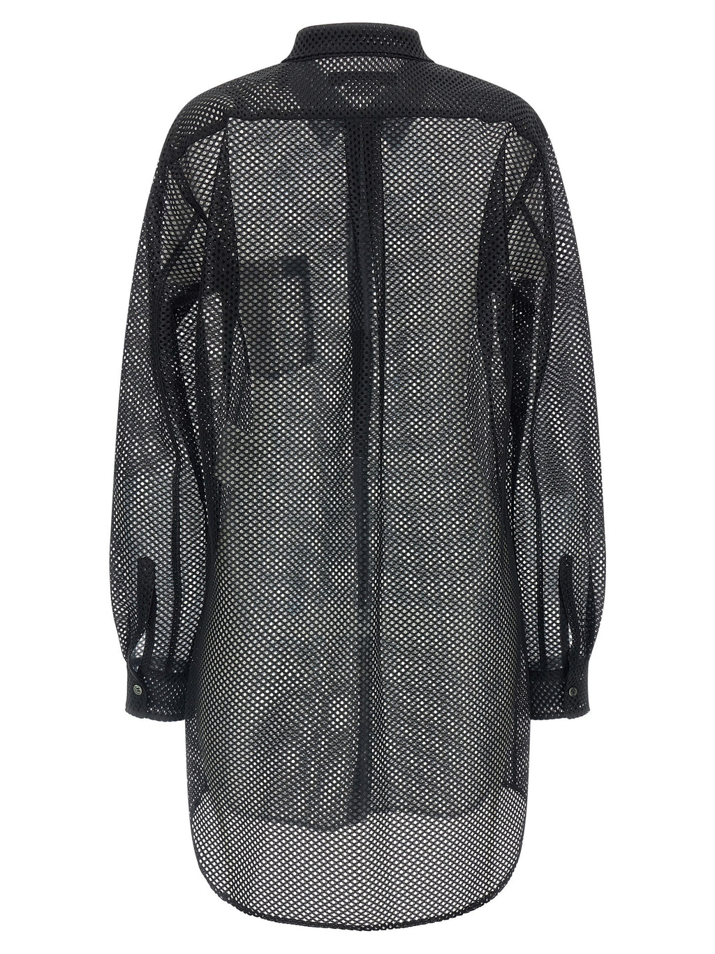 Black Polyester Blouse