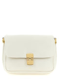 White Cowhide Crossbody Bag