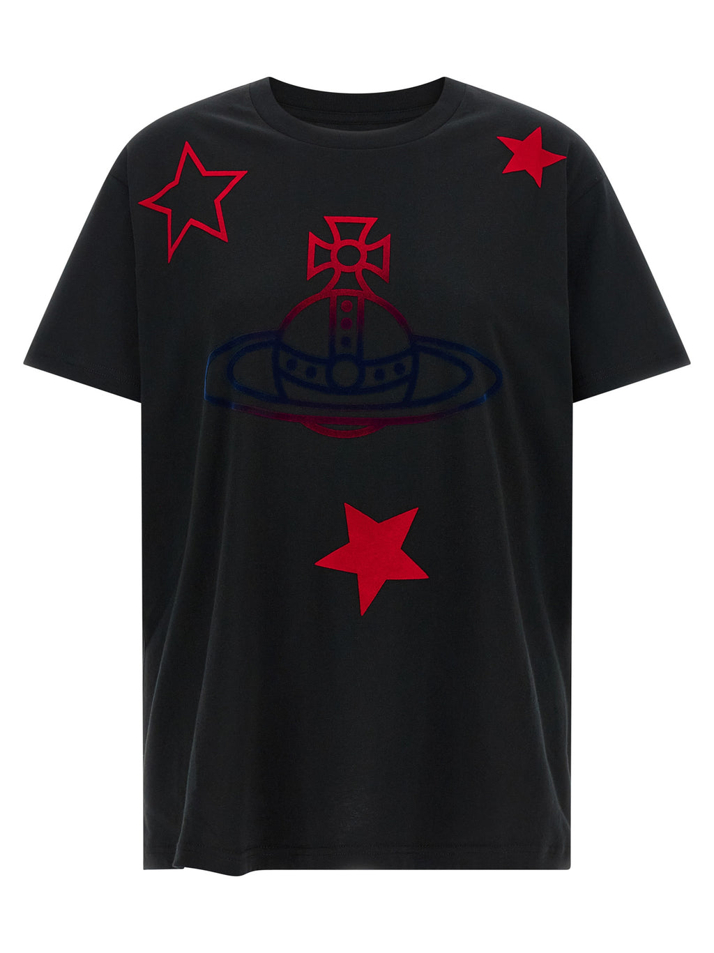 Black Cotton T-Shirt