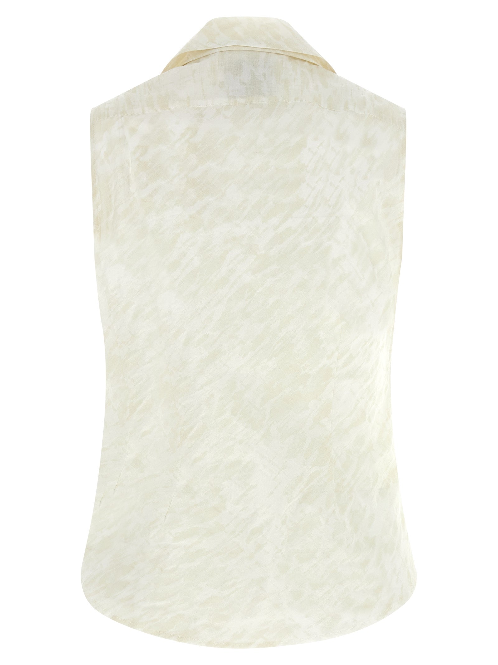 Beige Cotton Blouse