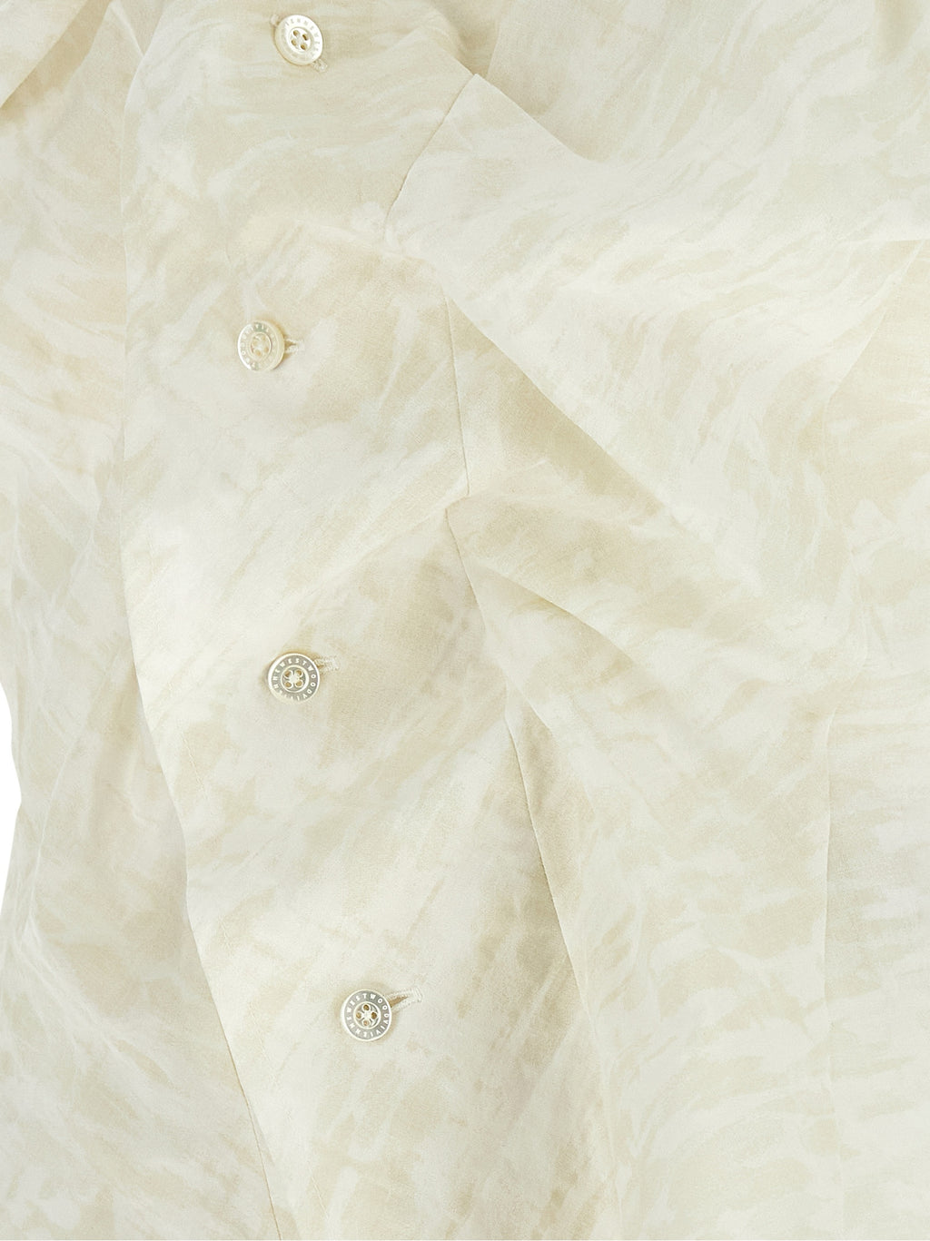Beige Cotton Blouse