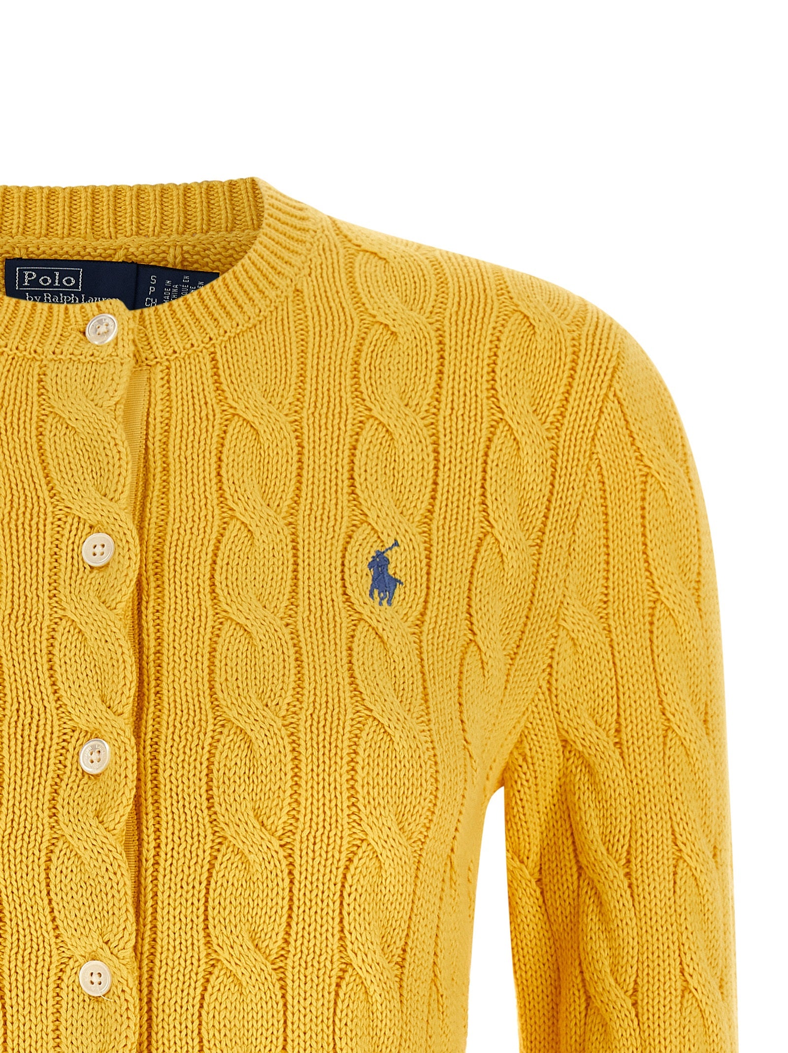 Bicolor Cotton Cardigan