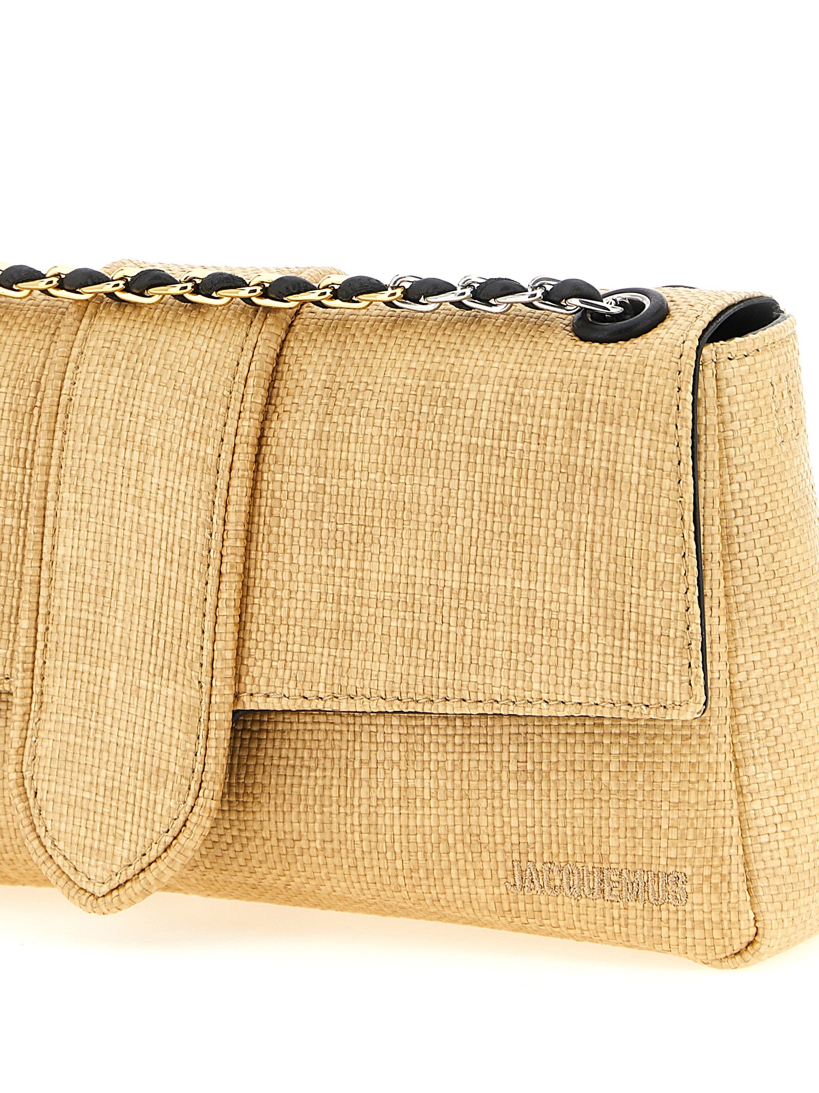 Beige Polyamide Shoulder Bag