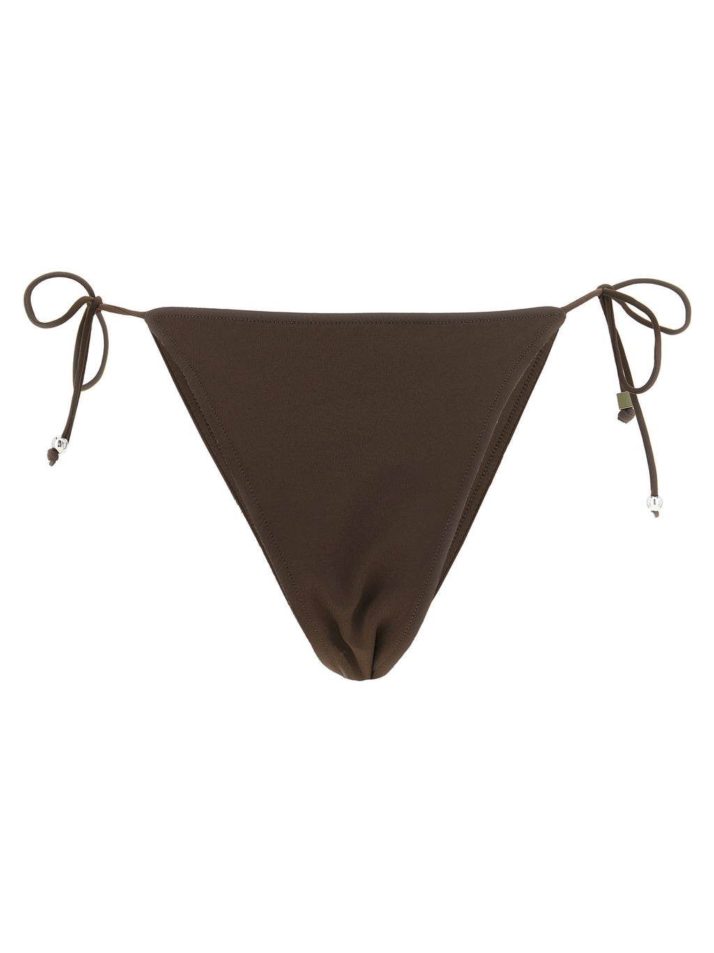 Brown Polyamide Swim Briefs