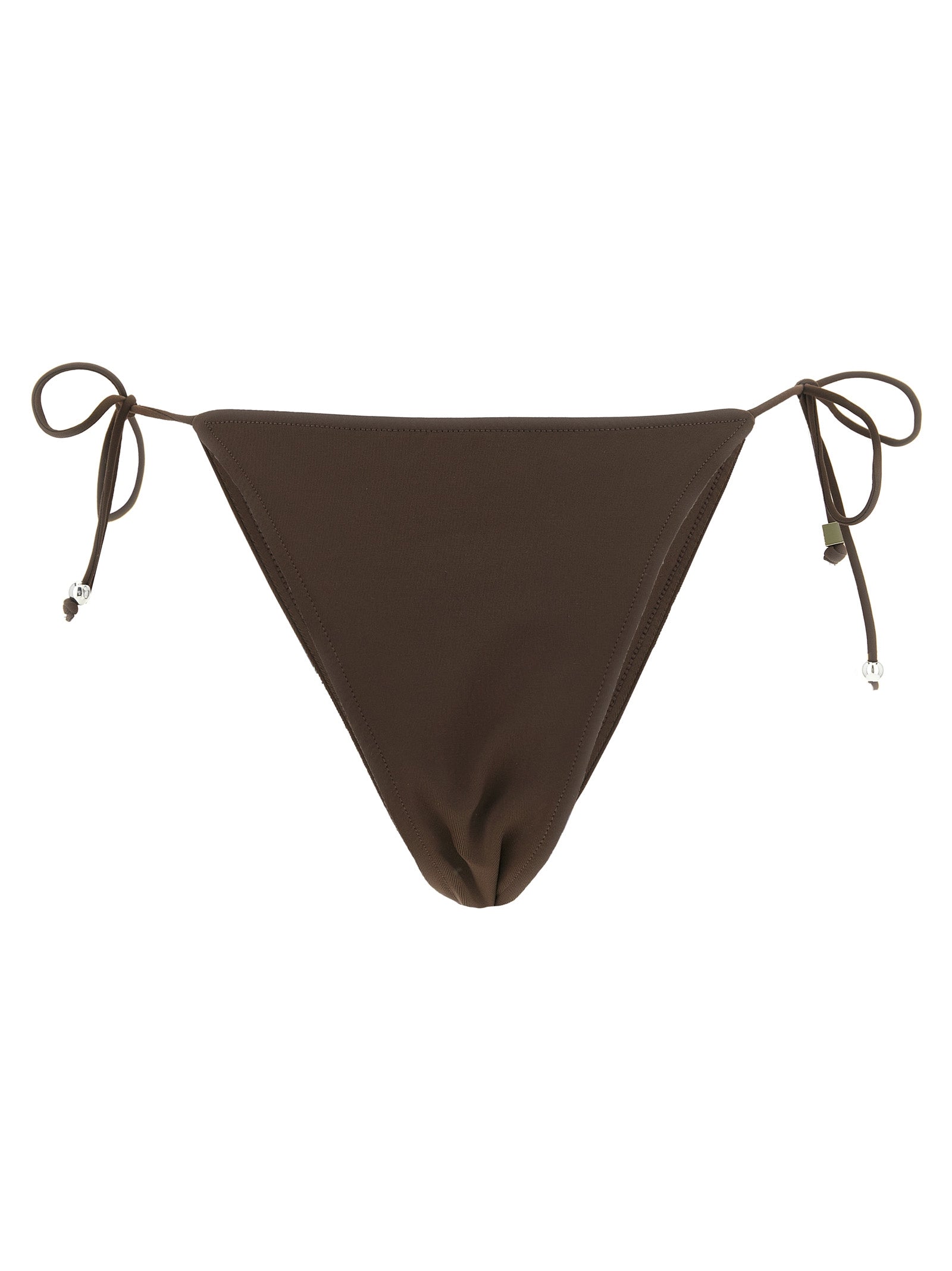 Brown Polyamide Swim Briefs