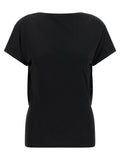 Black Viscose T-Shirt