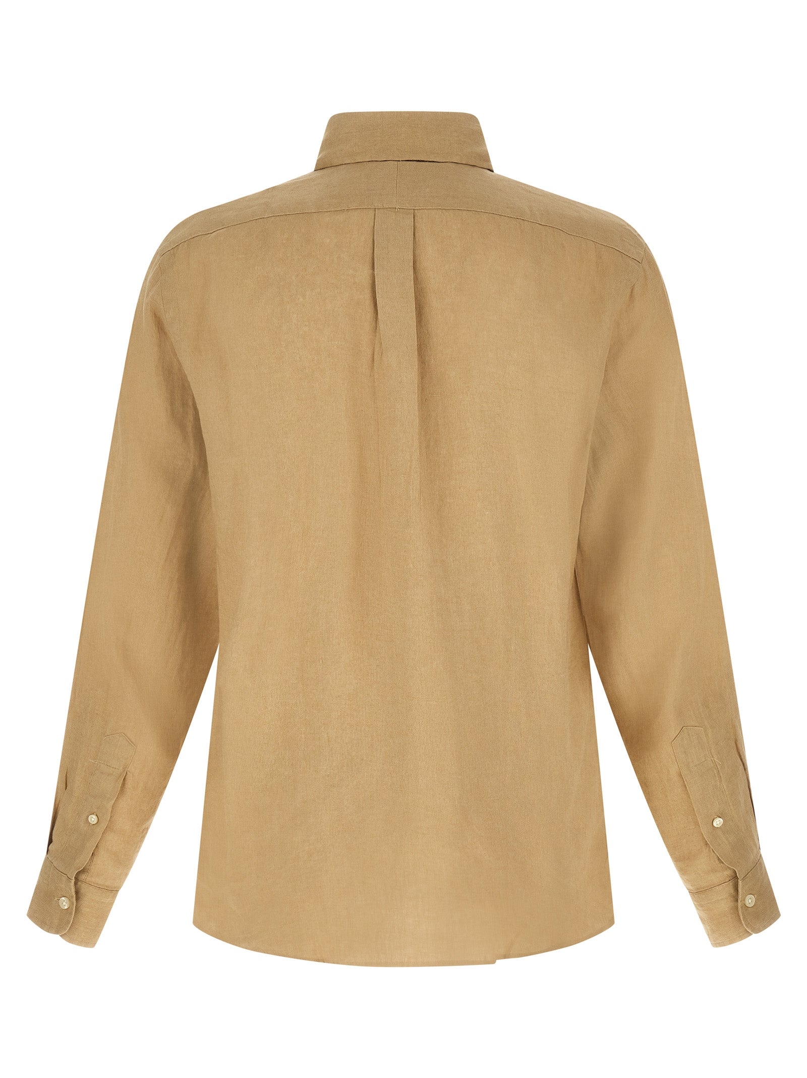 Beige Linen Blouse