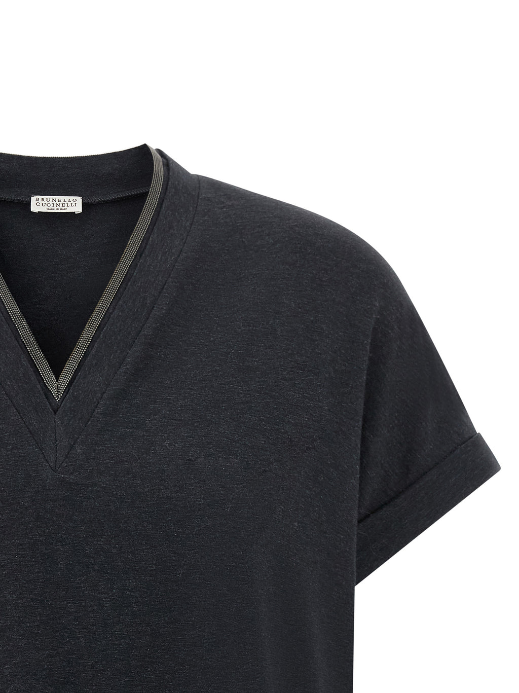 Gray Cotton T-Shirt