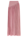 Multicolor Viscose Mini Skirt