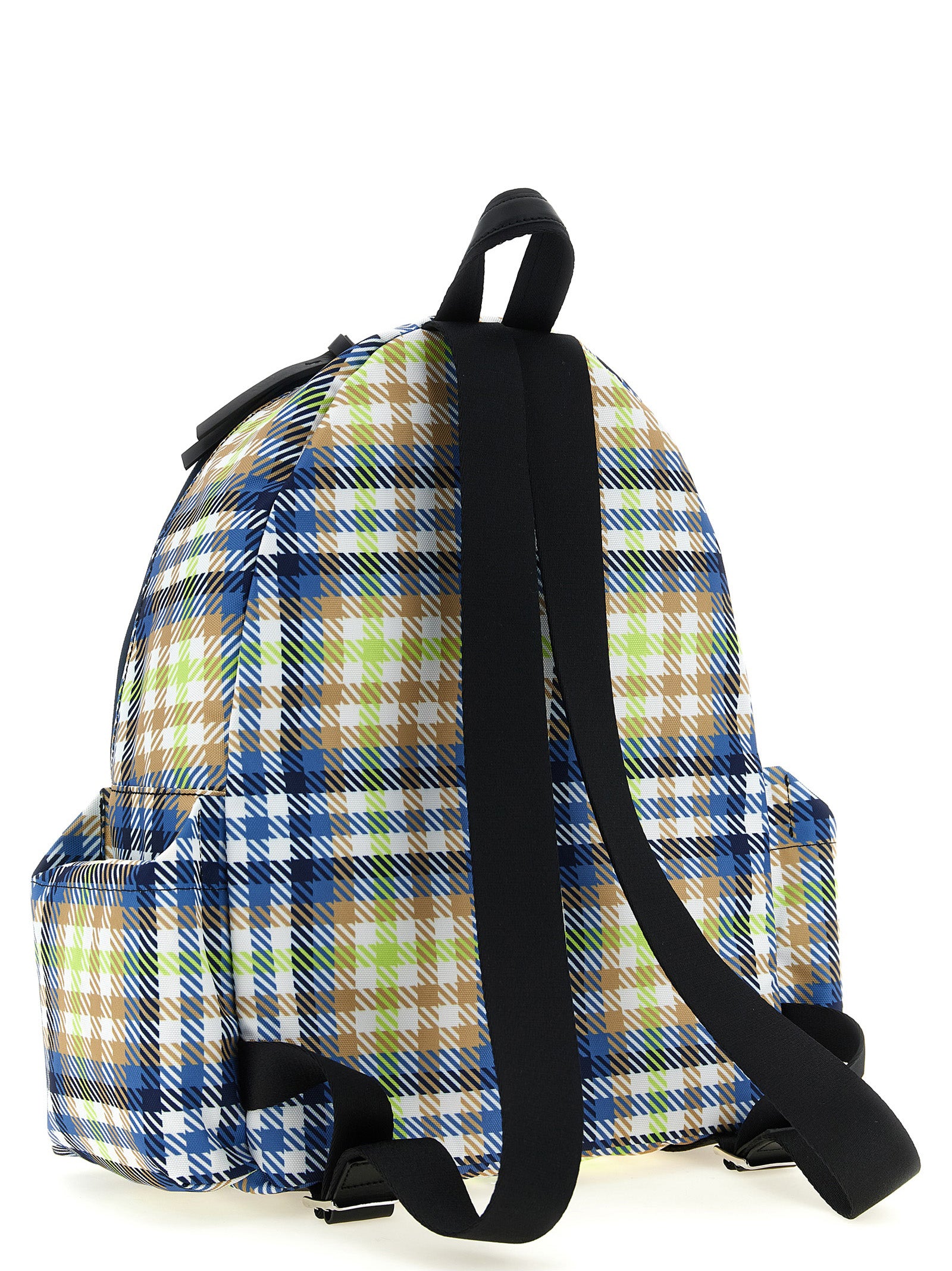Multicolor Polyester Backpack