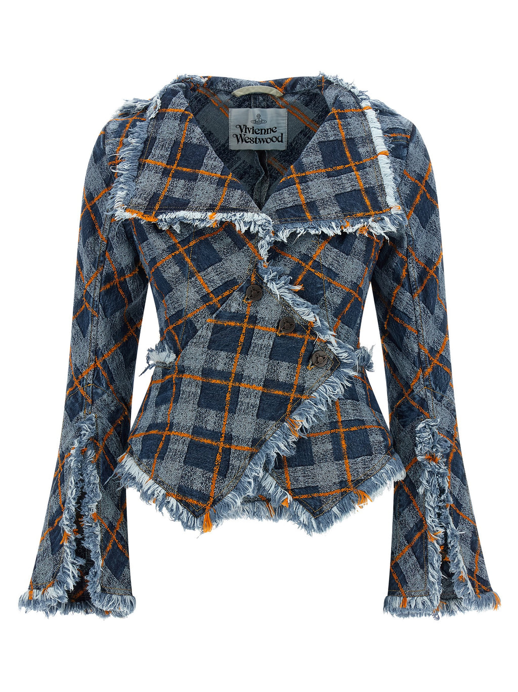 Blue Cotton Blazer