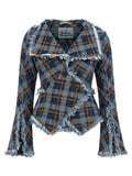 Blue Cotton Blazer